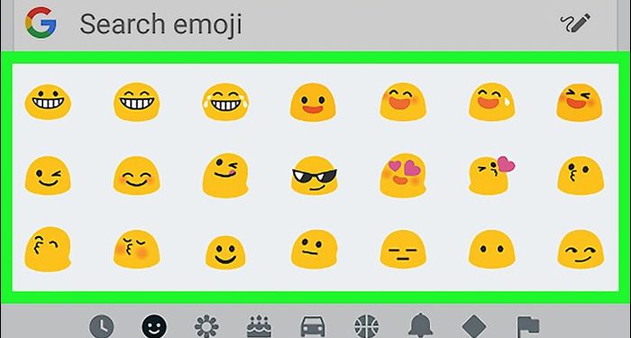 WhatsApp testing official emojis for Status doodling