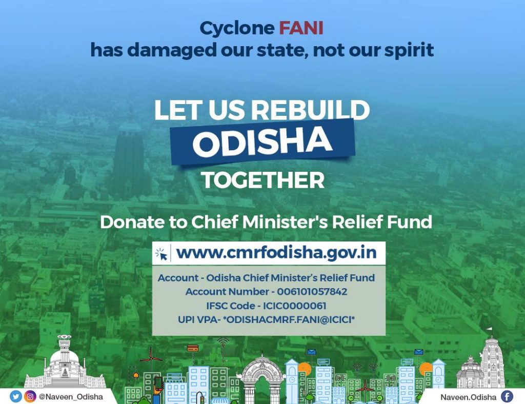 Fani Aftermath Financial Assistance Continues To Flow Orissapost