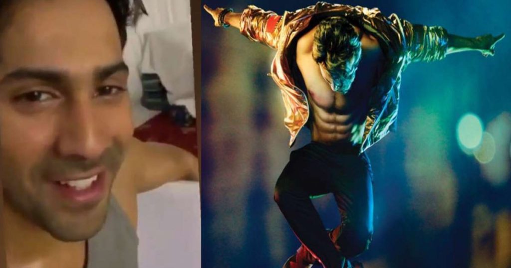 Varun Dhawan breaks down on 'Street Dancer 3D' set