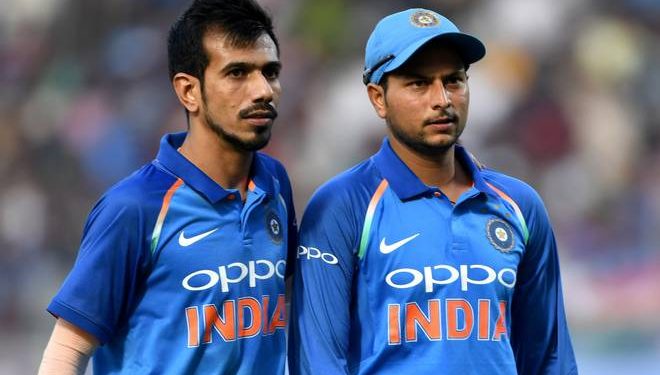 Chinaman bowler Kuldeep (right) was not his best yet returned a three-wicket haul against Bangladesh, foxing the 'Tigers' numerous occasions.