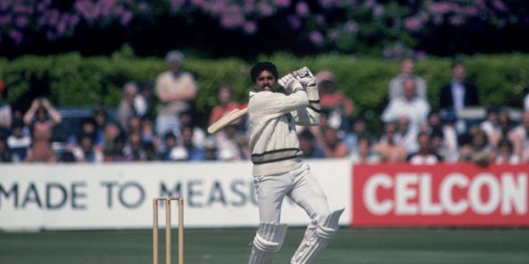 Kapil Dev scored a stunning knock of 175 off 138 balls against Zimbabwe in the 1983 World Cup.