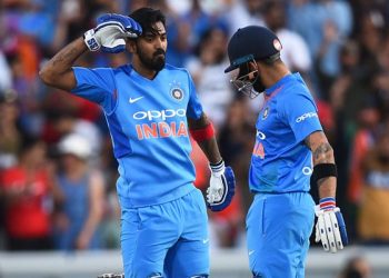 KL Rahul hit a 99-ball 108 against Bangladesh in a warm up game for the WC.