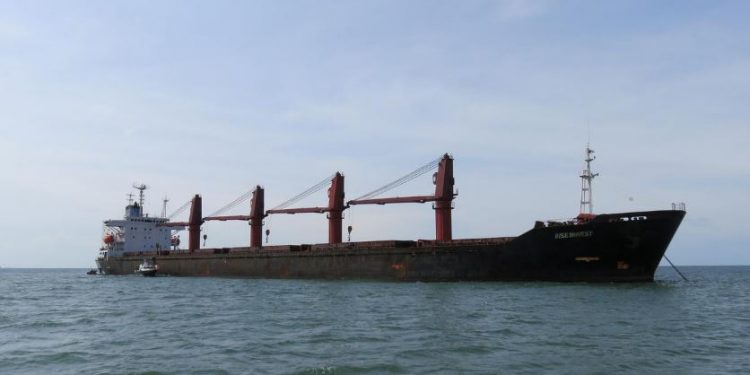 Washington announced last week it had taken possession of the North Korean-registered bulk carrier M/V Wise Honest -- a year after it was detained in Indonesia -- citing sanctions-violating activities.