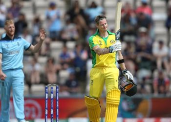 Smith made 116 in his first appearance against England since a year-long ban for ball-tampering as Australia beat the World Cup hosts and favourites here Saturday.