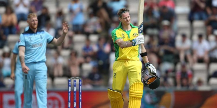 Smith made 116 in his first appearance against England since a year-long ban for ball-tampering as Australia beat the World Cup hosts and favourites here Saturday.