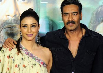 Tabu with good friend Ajay Devgn