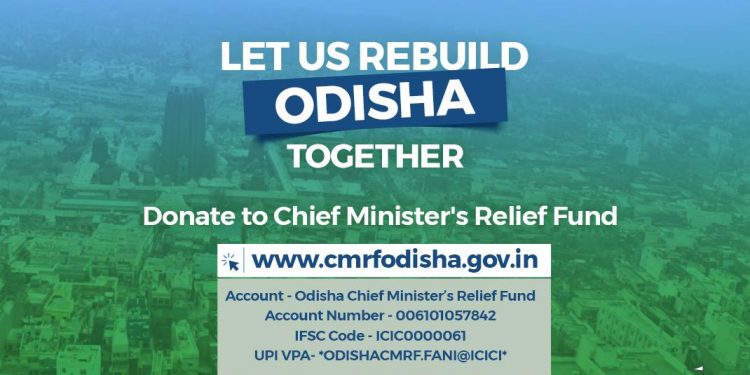 CM Naveen Patnaik appeals to donate to Chief Minister's Relief Fund. (Twitter)