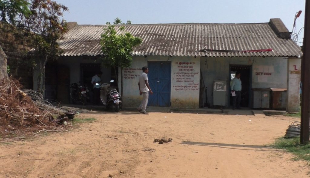 CESU Indupur office running from unsafe building