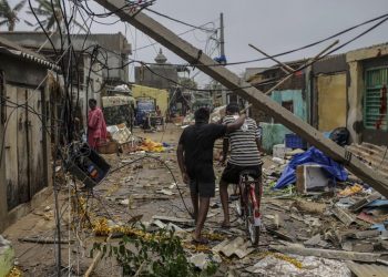 FIle photo of houses ravaged by cyclonic storm Fani in Puri