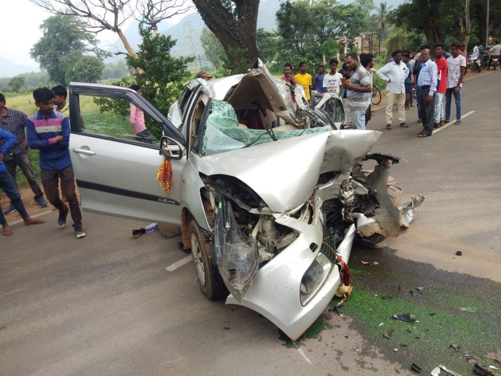 1 killed, 5 of family hurt in road mishap