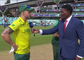 South Africa skipper Faf du Plessis