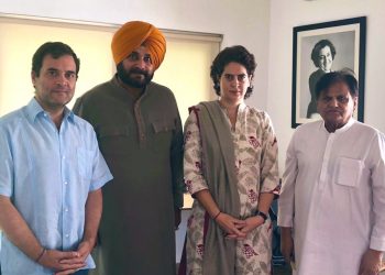 Sidhu had been camping in the national capital since Friday to have an audience with the party's top leadership.