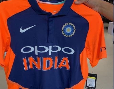 As per the official ICC media guide, India will sport an orange jersey to prevent the clashing of colours against England who also don a shade of blue as their official kit.