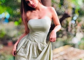 Mouni Roy turns up the heat in a strapless maxi dress