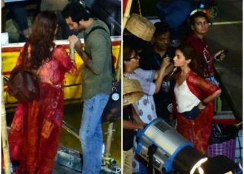 Ranbir Kapoor, Alia Bhatt pictures leaked from Brahmastra sets