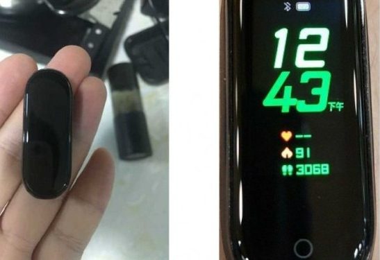 Xiaomi Mi Band 4 images leaked online