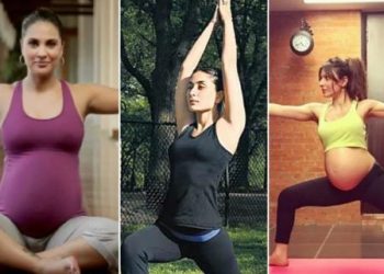 Actresses who practised yoga during pregnancy