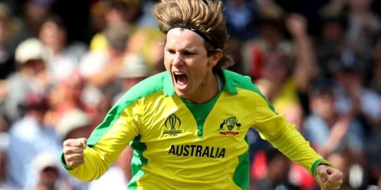 Zampa was found to have breached Article 2.3 of the ICC Code of Conduct for players and player support personnel, which relates to using audible obscenities in an international match.