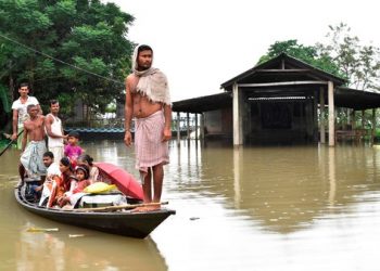 Gourav Gogoi of the Congress asked the Centre to declare floods in Assam a national disaster and said 15 persons have been killed and over 43 lakh displaced by the natural calamity.