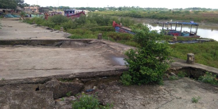 Basudevpur boat jetties in bad shape