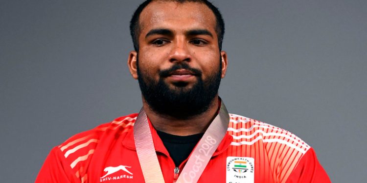 Pardeep, who is competing in the 109kg category, smashed the record in the clean and jerk event by lifting 202 kgs.