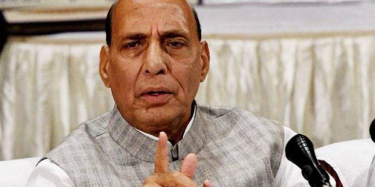 Union Defence Minister Rajnath Singh