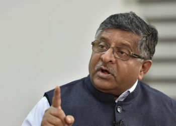 Union Law Minister Ravi Shankar Prasad