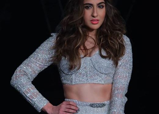 Kedarnath actress Sara Ali Khan debuts on the ramp India Couture Week 2019