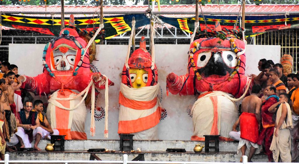 Lord Jagannath_abakasha besha