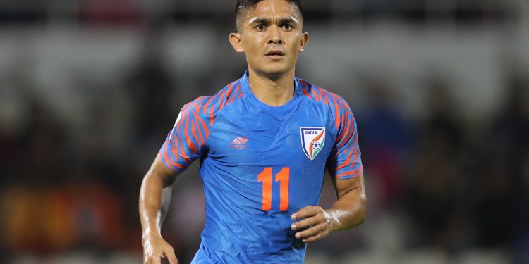 India v Bahrain during their AFC Asian Cup UAE 2019 group A match at Sharjah Stadium on 14 January 2019, in Sharjah, UAE. Photo by Stringer / Lagardere Sports