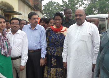 Burundi Ambassador visits Bhagabanpur village in Kendrapara