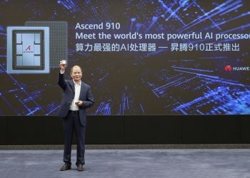 Huawei launches new AI processor 'Ascend 910'