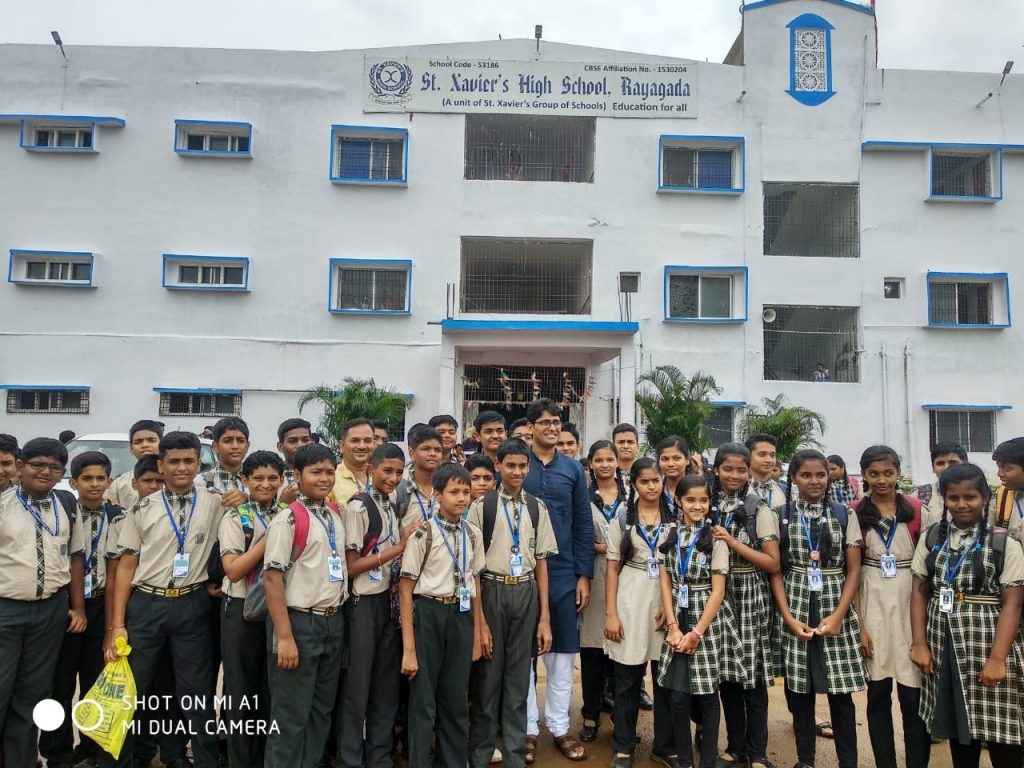 Yoga camp held at St Xavier School