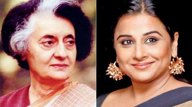 Vidya Balan likely to play role of Indira Gandhi in web series