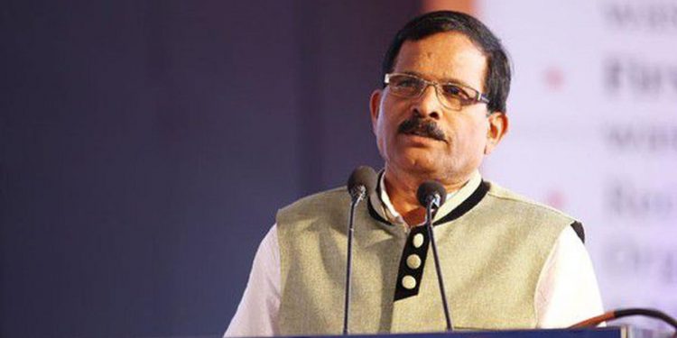 Minister of State for Defence Shripad Yesso Naik