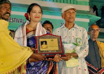 Supritee Mishra-Sambalpuri folk dancer