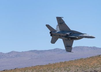 The Super Hornet is a twin-engine warplane designed to fly from either aircraft carriers or ground bases on both air-superiority and ground-attack missions.