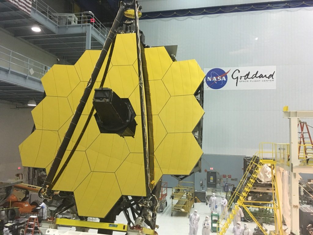 NASA's James Webb Space Telescope fully assembled