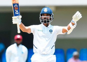 Rahane played match-winning knocks of 81 and 102 in the first Test against the West Indies which India won by a huge margin of 381 runs in Antigua.