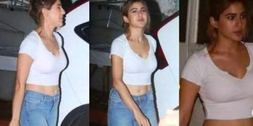 ‘Kedarnath’ actr‘Kedarnath’ actress Sara Ali Khan slays in crop top look; See picess Sara Ali Khan slays in crop top look; See pic