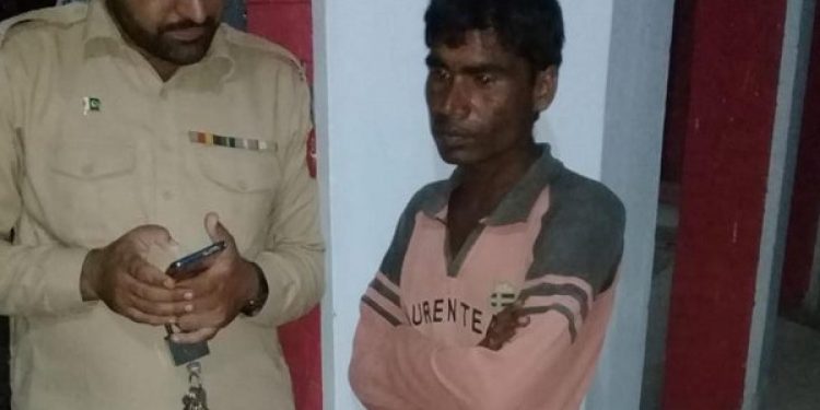 Police said the accused, identified as Raju Lakshman, was arrested Wednesday from Rakhi Gaj area of Dera Ghazi Khan district, some 400-km from Lahore.