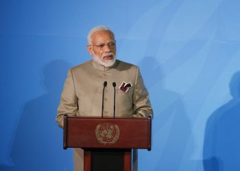 Narendra Modi at the United Nations, Monday