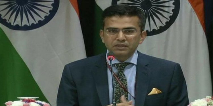 MEA Spokesperson Raveesh Kumar