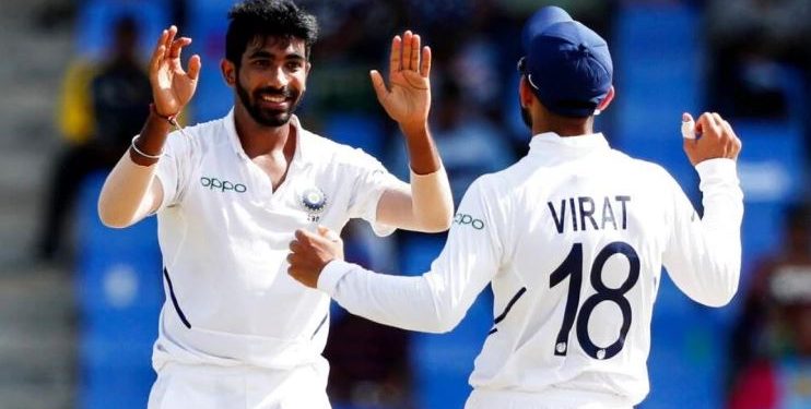 Bumrah ended the day with six wickets.