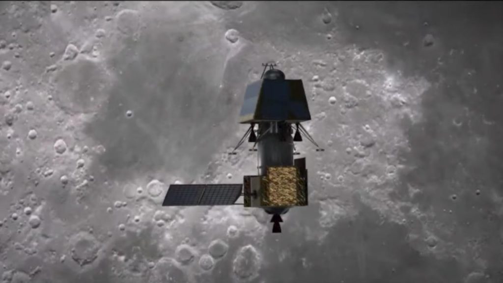 India's moon lander Vikram separates from Chandrayaan-2