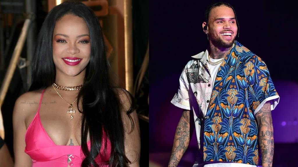 Rihanna's fans furious after Chris Brown flirts with her