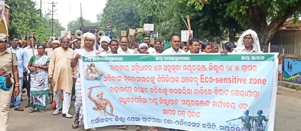 Tribal up in arms against eviction from Similipal area