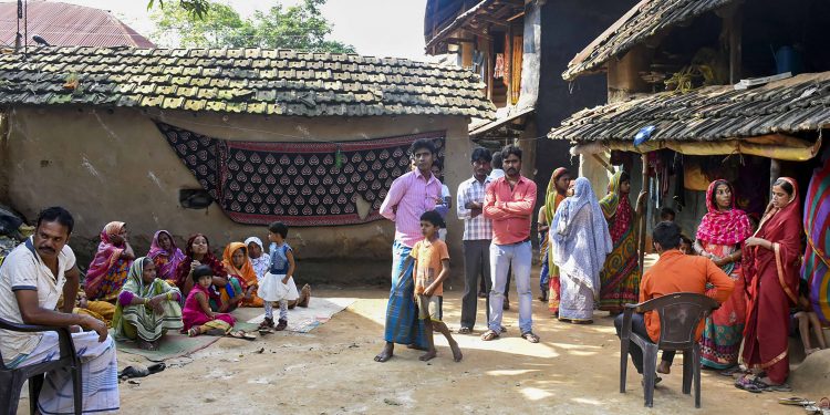 The Bahal Nagar village in West Bengal's Murshidabad village wore a desolate look as people mourned the loss of their near ones