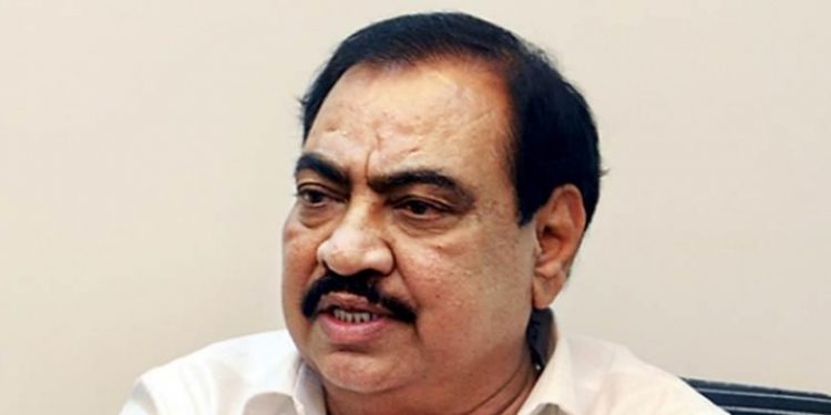 Senior BJP leader Eknath Khadse