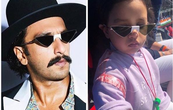 When Dhoni's daughter Ziva saw Ranveer wearing same glasses